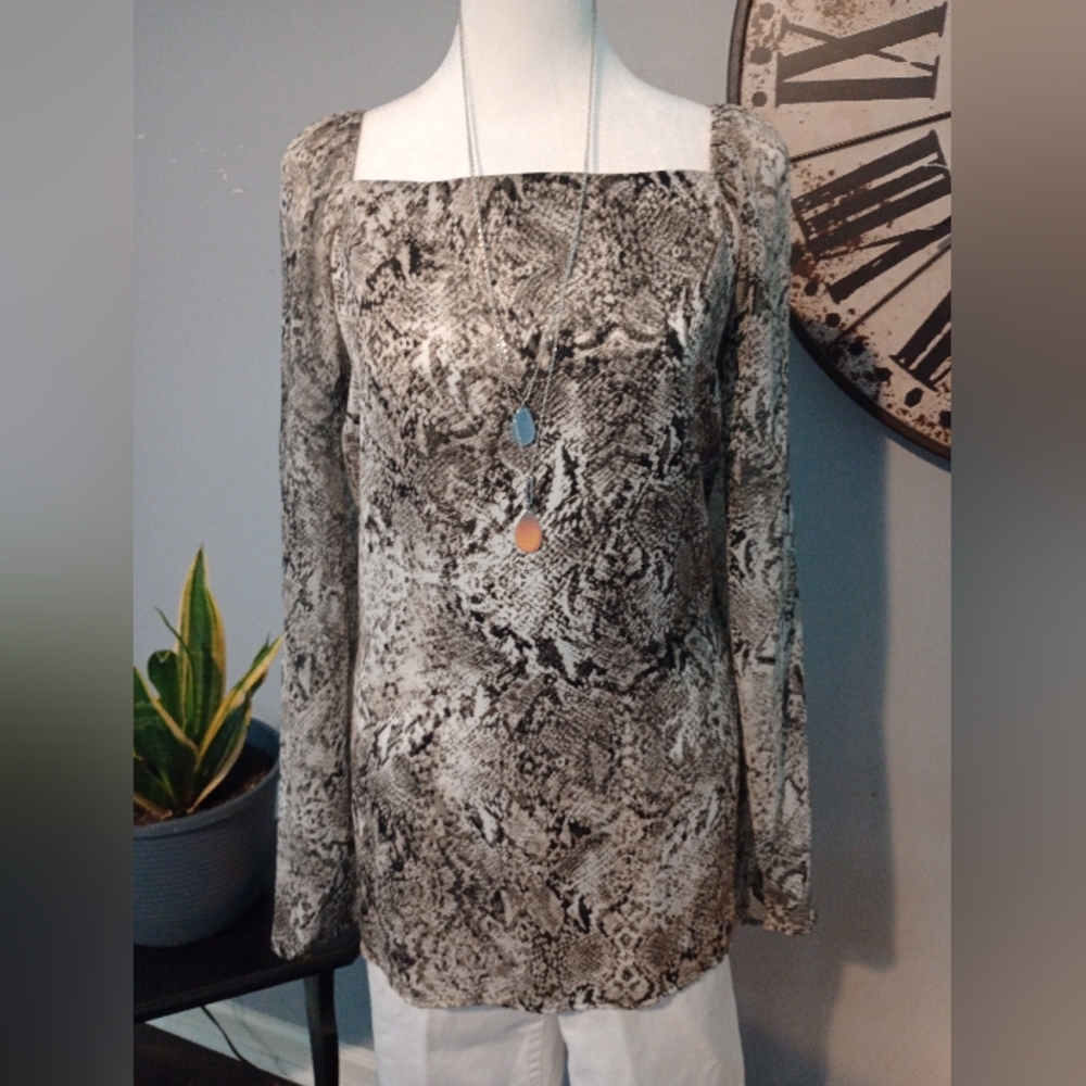 Apt. 9 Snakeskin Print Tunic Size XXL / 2X